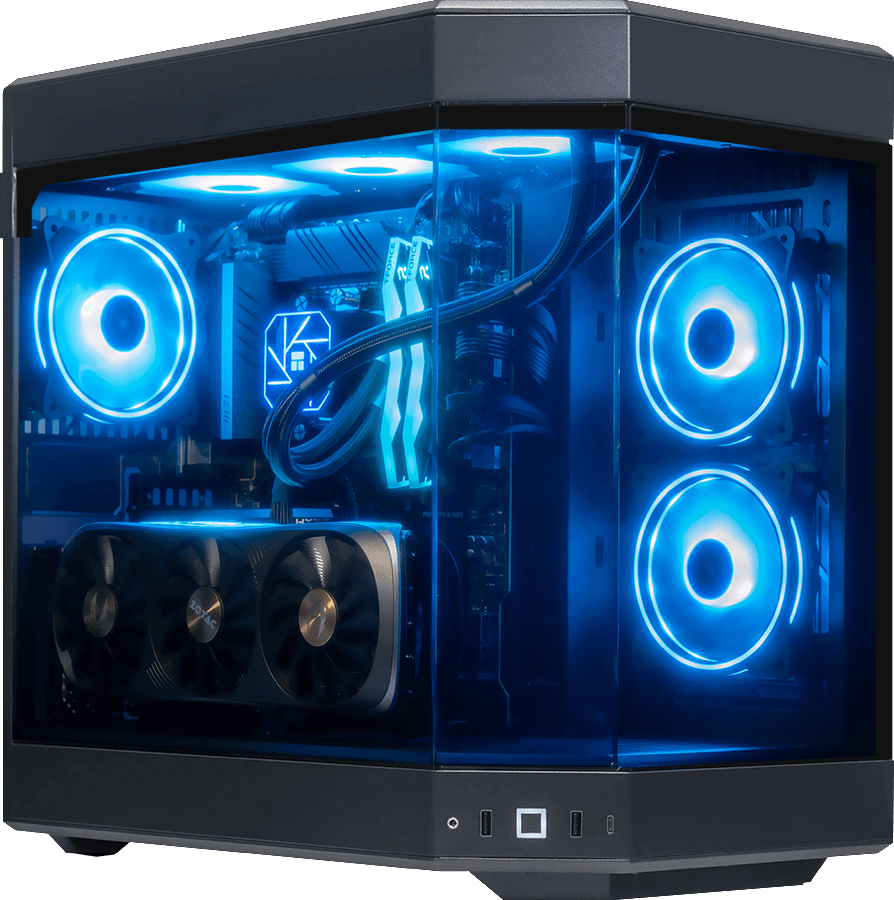 i9-14900KF, 32GB DDR5 RAM, 1TB SSD, RTX 4070 Ti - Hyte Y60 White