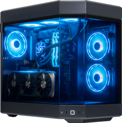 i9 14900KF, 32GB DDR5 RAM, 1TB SSD, RTX 4090 24GB, 360MM Water Cooling - Hyte Y60 Black