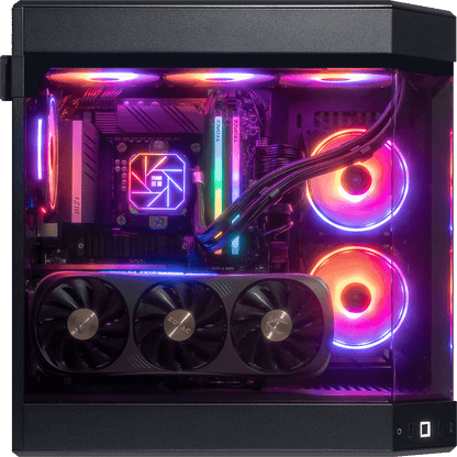 i9-14900KF, 32GB RAM, 1TB SSD, RTX 4070 Ti - Hyte Y60 Black Gaming i9-14900KF, 32GB RAM, 1TB SSD, RTX 4070 Ti - Hyte Y60 Black Gaming