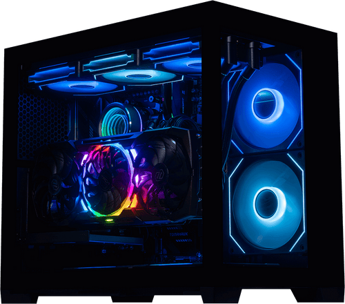 i9 14900KF, 32GB DDR5 RAM, 1TB SSD, RTX 4070 Ti, 360MM Water Cooling, Lian Li O11D Mini Black