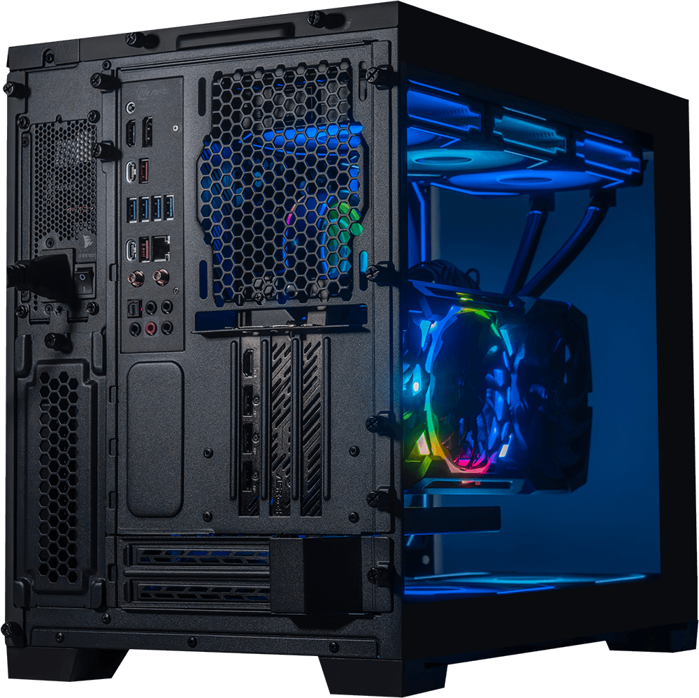 Lian Li O11D Mini Black, Ryzen 5 5500, 16GB DDR4, 1TB, 550W, GTX 1660 SUPER 6GB, Standard Air