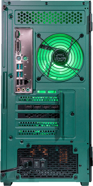 M06 Green, Ryzen 5 5500, 16GB DDR4, 1TB, 550W, GTX 1660 SUPER 6GB, Standard Air
