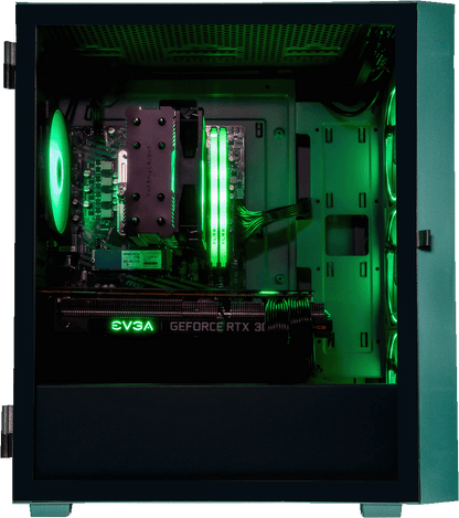 Vetroo M05 - AMD 5500, 16GB RAM, 1TB SSD, RTX 3070 - Green
