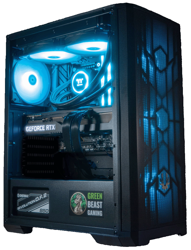 Nova Mesh Black, i9 14900KF, 32GB DDR5, 1TB, 850W, RTX 5070 Ti 16GB, 360MM ARGB Water