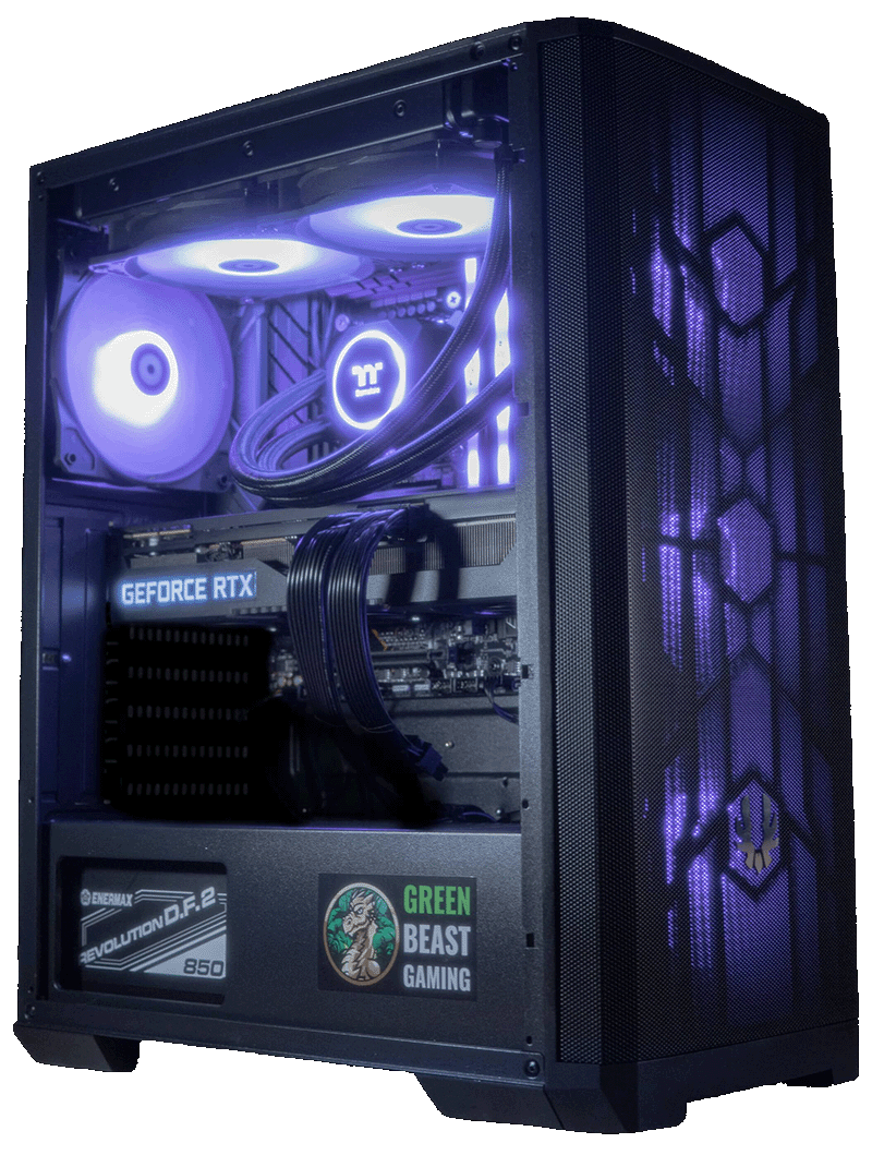 Nova Mesh Black, i9 14900KF, 32GB DDR5, 1TB, 850W, RTX 5070 Ti 16GB, 360MM ARGB Water