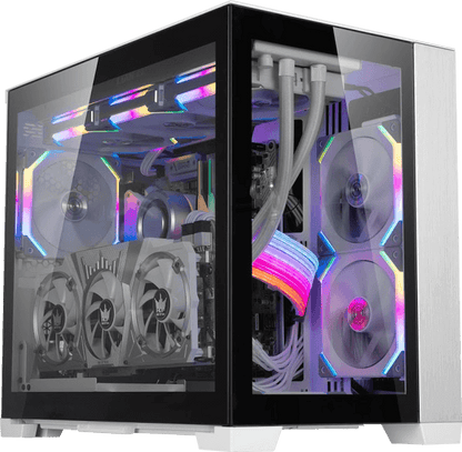 i9 14900KF, 32GB DDR5 RAM, 1TB SSD, RTX 4070 Ti, 360MM Water Cooling, Lian Li O11D Mini White