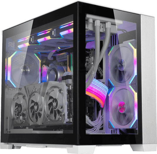 i9 14900KF, 32GB DDR5 RAM, 1TB SSD, RTX 4070 Ti, 360MM Water Cooling, Lian Li O11D Mini White