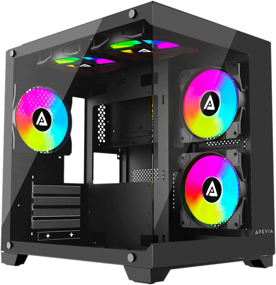 Base Configuration - Intel - APEVIA Prism Black