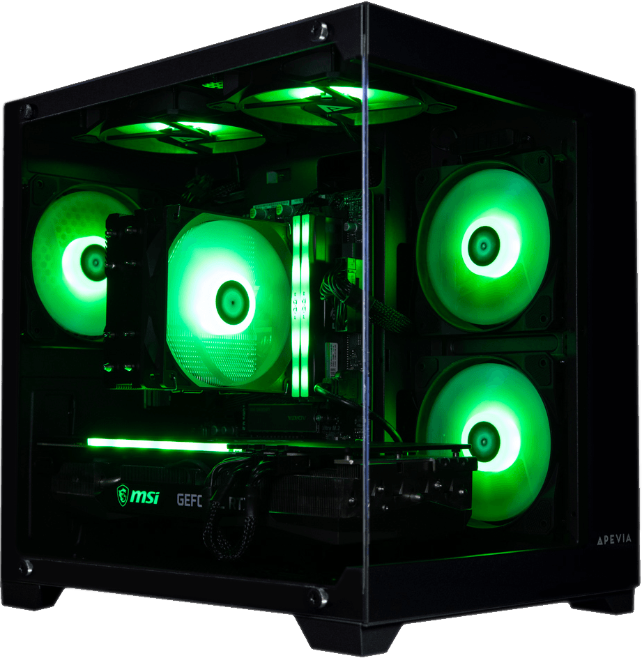 Prism Black, i5 12400F, 16GB DDR4, 1TB, 550W, GTX 1660 SUPER 6GB, Standard Air