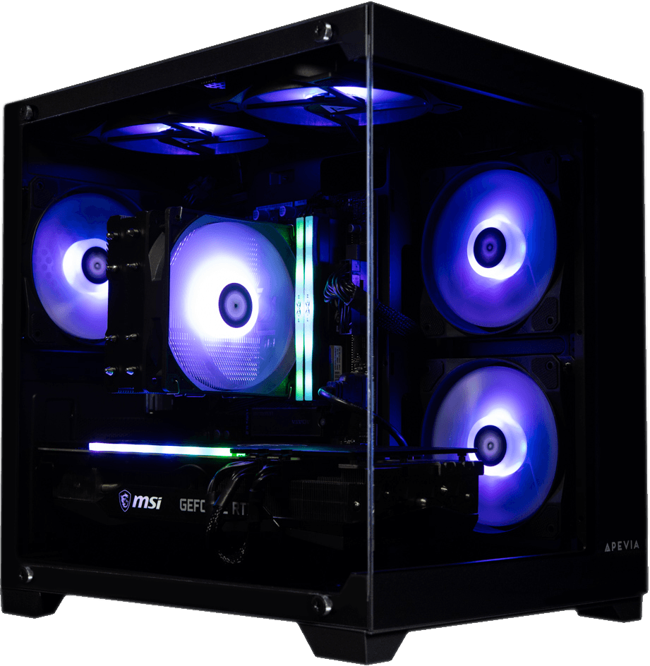 Prism Black, i7 12700KF, 16GB DDR4, 1TB, 850W, RTX 3090 24GB, Upgraded RGB Air