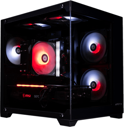 Base Configuration - AMD - APEVIA Prism Black