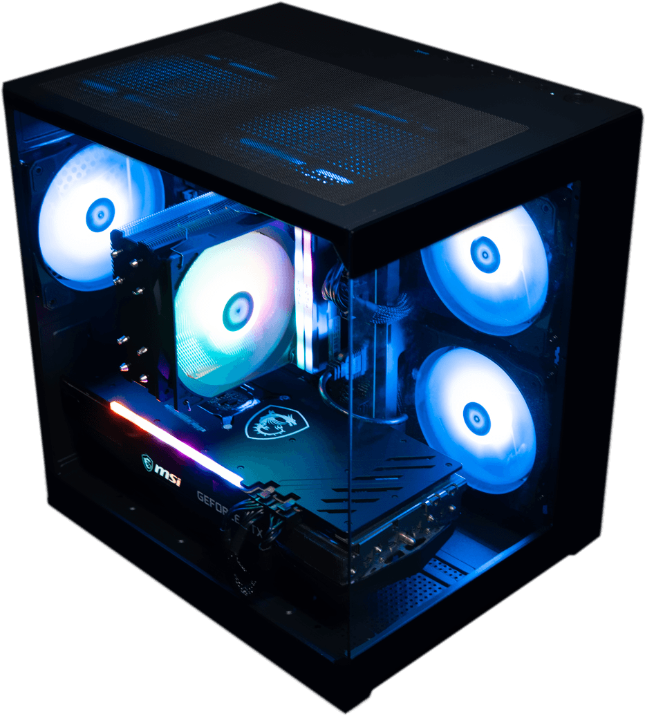 Prism Black, i5 12400F, 16GB DDR4, 1TB, 550W, GTX 1660 SUPER 6GB, Standard Air