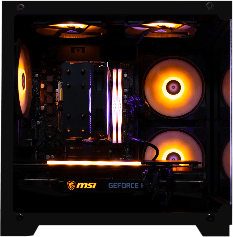 Prism Black, i5 12400F, 16GB DDR4, 1TB, 550W, GTX 1660 SUPER 6GB, Standard Air
