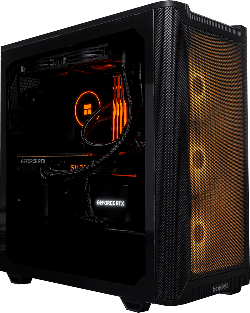 Dual RTX 3090 24GB GPU Pro Workstation - Intel - Pure 501 Black