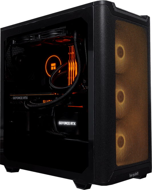 Dual RTX 3090 24GB GPU Pro Workstation - Intel - Pure 501 Black