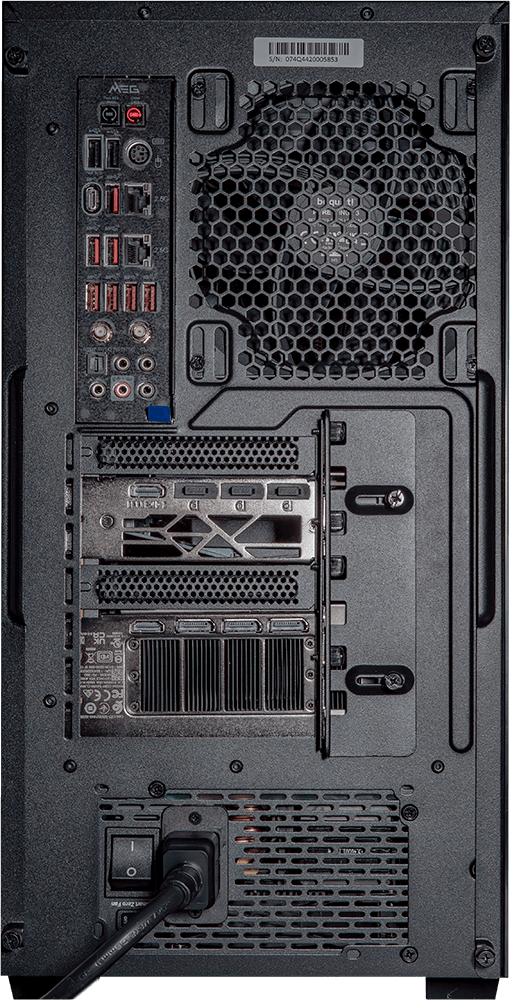 Dual RTX 3090 24GB GPU Pro Workstation - Intel - Pure 501 Black