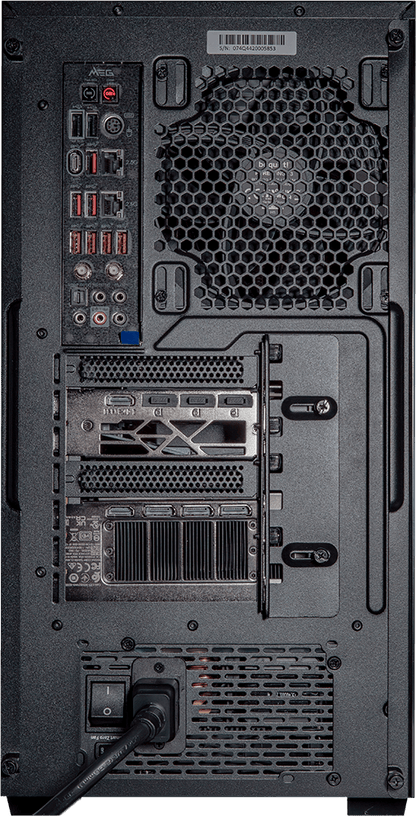 Dual RTX 3090 24GB GPU Pro Workstation - Intel - Pure 501 Black