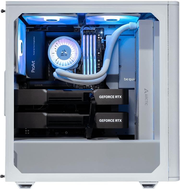 Double Gpu Computer Dual GPU Workstations - Up to 64GB of VRAM for Professionals – Green ...