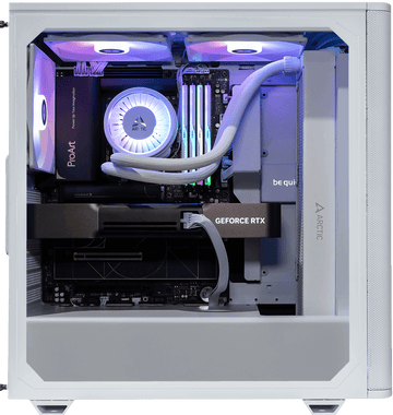 Pure 501 White, Ryzen 5 5500, 16GB DDR4, 1TB, 550W, GTX 1660 SUPER 6GB, Standard Air