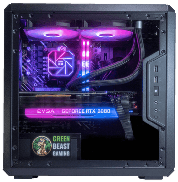 Q300L Black, Ryzen 5 5500, 16GB DDR4, 1TB, 550W, GTX 1660 SUPER 6GB, Standard Air