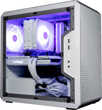 Q300L White, i9 14900KF, 32GB DDR4, 1TB, 850W, RTX 5070 Ti 16GB, 240MM ARGB Water