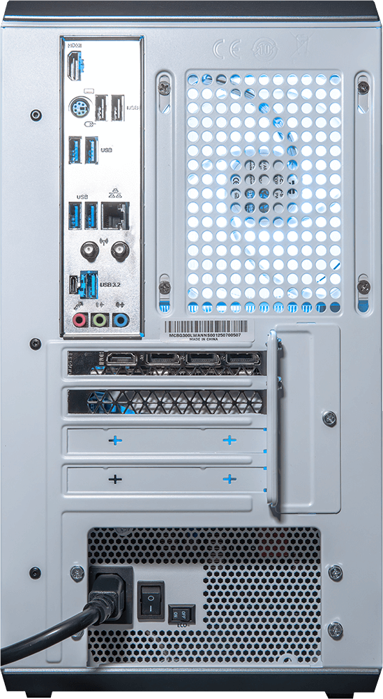 Base Configuration - AMD - Q300L White