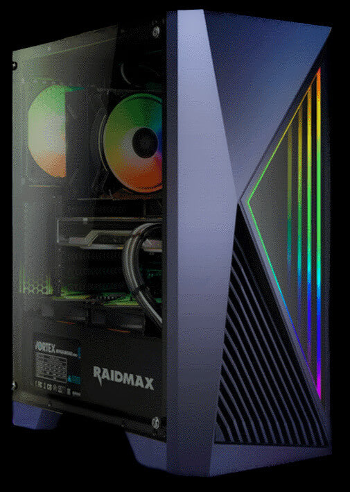 Just Let Me GAME - AMD - Raidmax S811 - BLACK