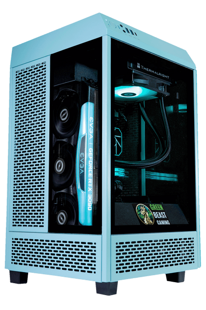 T100 Tower - Build Your Own - AMD - Blue