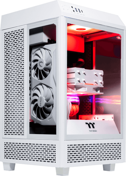 AMD 7800X3D, 32GB DDR5 RAM, 1TB SSD, RTX 4070 - Tower 100 Mini - White