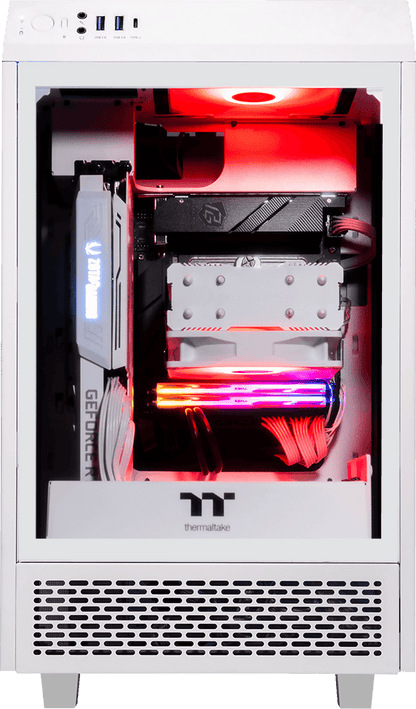 AMD 7800X3D, 32GB DDR5 RAM, 1TB SSD, RTX 4070 - Tower 100 Mini - White