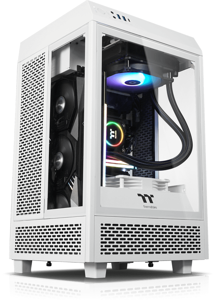 T100 Mini Tower - BUILD YOUR OWN - Intel - White