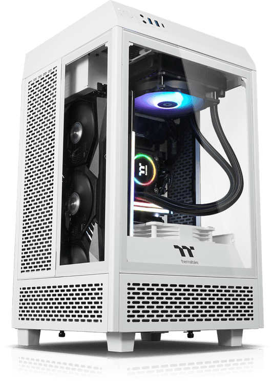 T100 Tower - Build Your Own - AMD - White