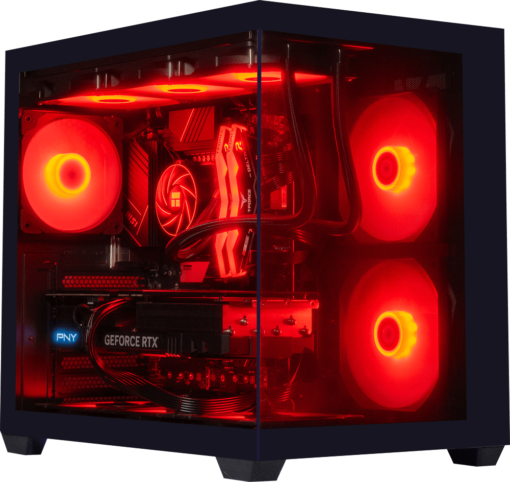 AL900 Black, i5 12400F, 16GB DDR4, 1TB, 550W, GTX 1660 SUPER 6GB, Standard Air