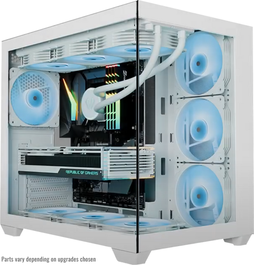 i9 14900KF, 32GB DDR5 RAM, 1TB SSD, RTX 4070 Ti, 360MM Water Cooling - Vetroo AL900 White
