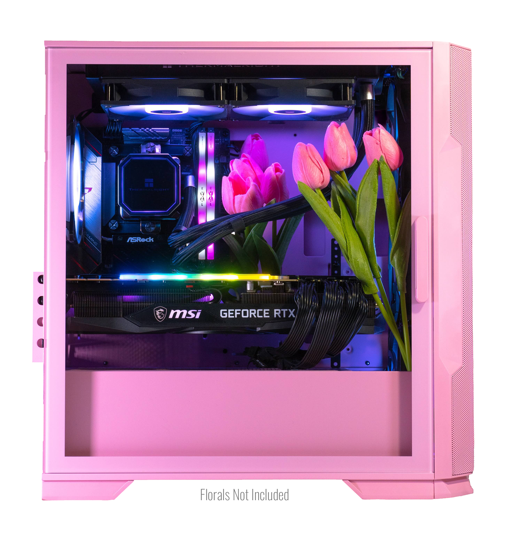 Rom Computer Memory Pink Pink Customizable Prebuilt Gaming PCs - Assembled in USA, 2YR Warranty ...
