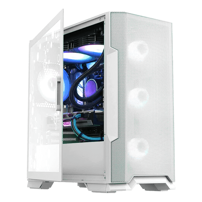 Just Let Me GAME - AMD - Vetroo M03 - WHITE