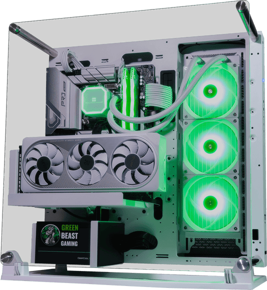 Dual RTX 4090 24GB GPU Pro Workstation - Intel - Core P3 Pro White